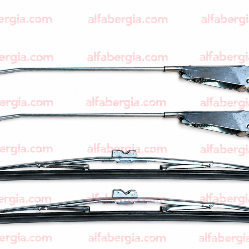 Bracci tergi attacco uncino con spazzole 750/101