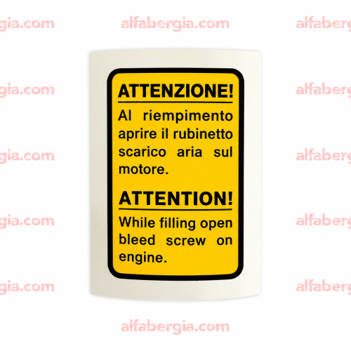 Adesivo radiatore