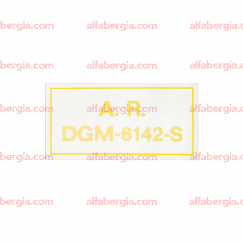 Adesivo filtro aria DGM-6142-S