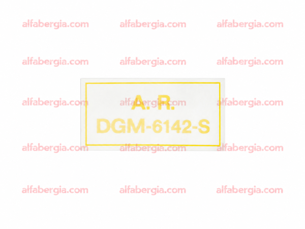 Adesivo filtro aria DGM-6142-S