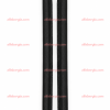 Strisce imbottite nere su sfondo bianco Imbottitura superiore cruscotto 101