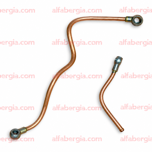 Tubi in rame con raccordi metallici Kit tubi benzina in rame carburatore 750